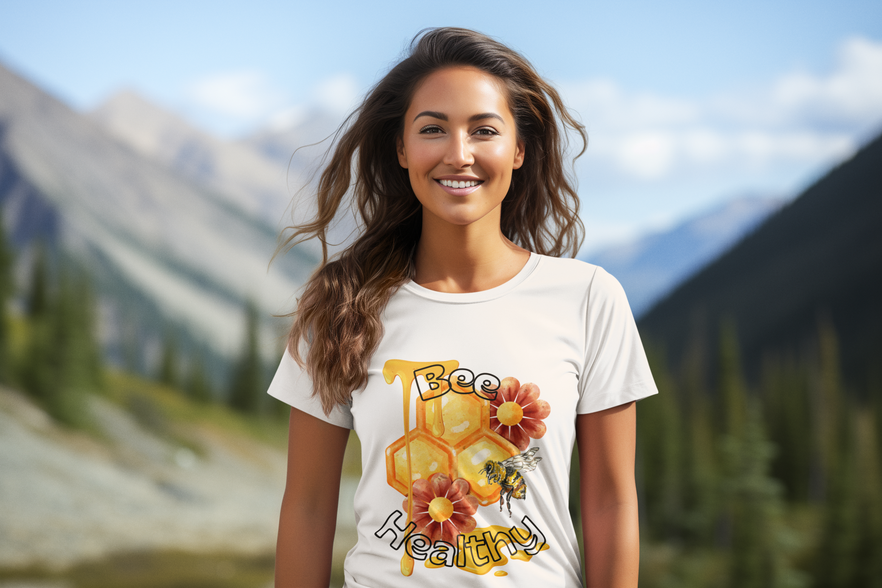 Bee Healthy- Unisex Premium t-shirt